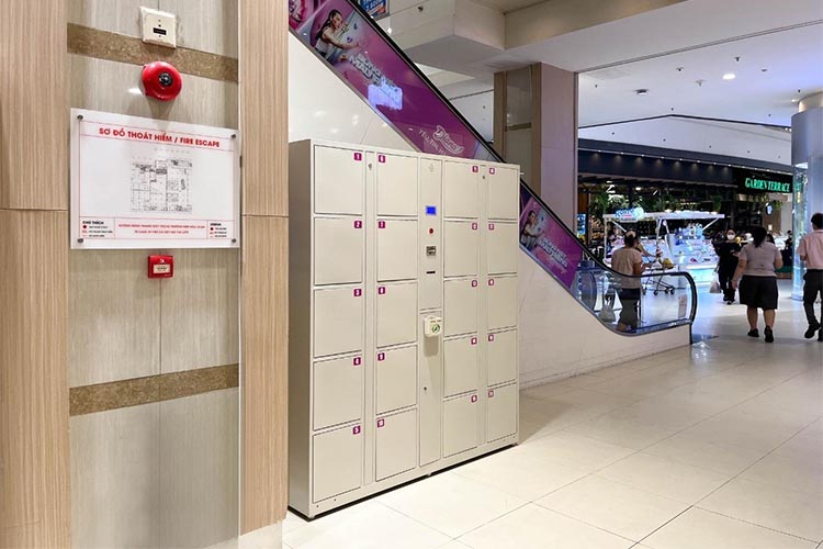 tủ gửi đồ công cộng