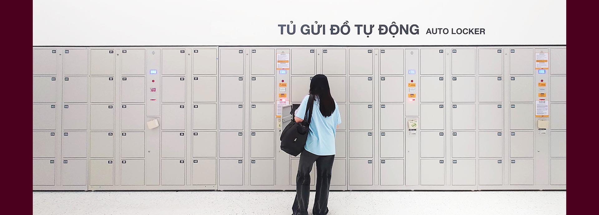 tủ gửi đồ công cộng