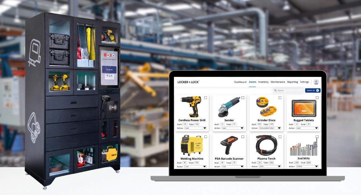 Industrial vending solutions giúp đồng bộ dữ liệu và cung cấp khả năng theo dõi thời gian thực