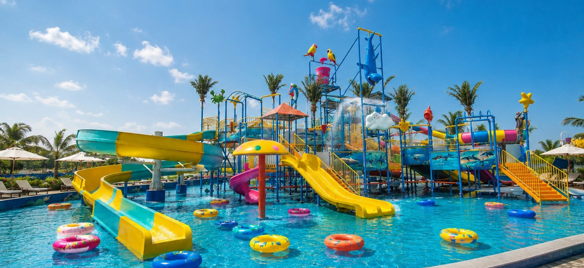 Công viên nước TTC Trảng Bàng Aqua Park.
