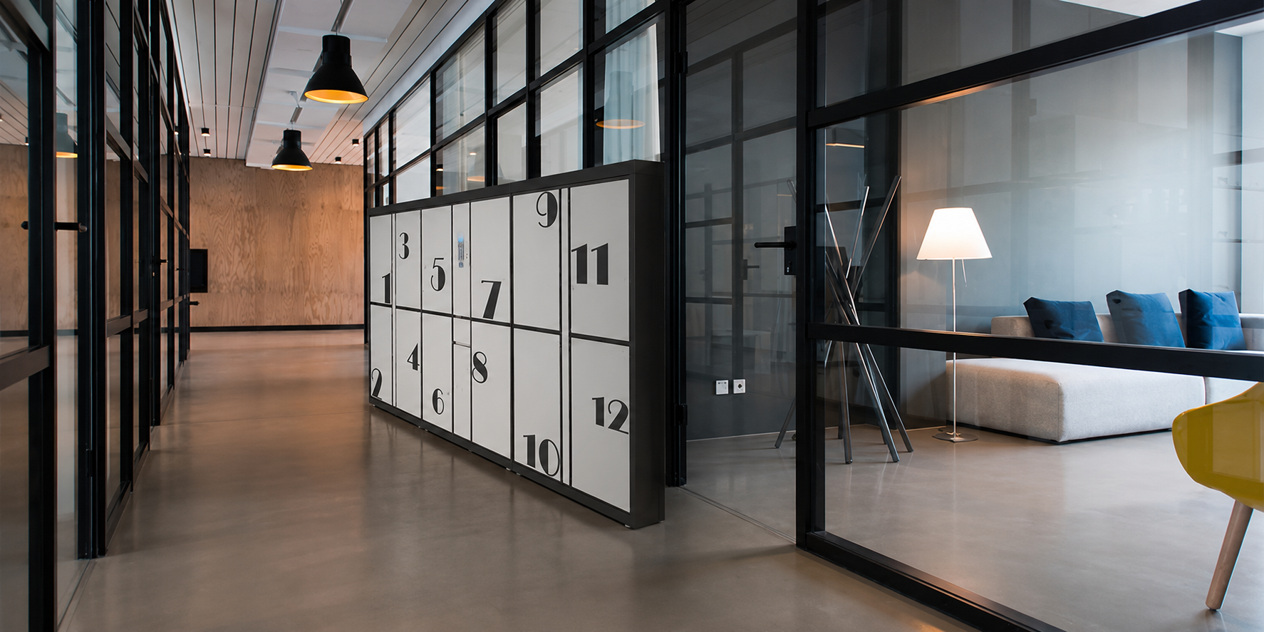 Smart Locker ở văn phòng