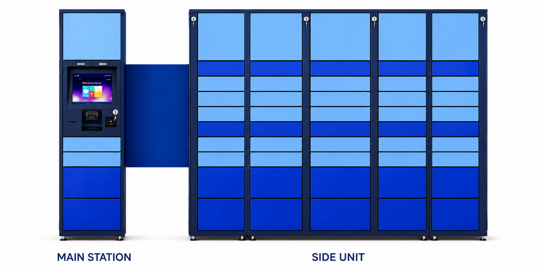 Cấu trúc tủ smart locker