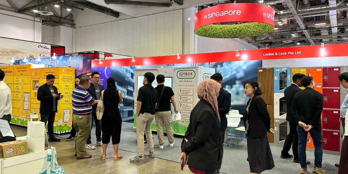 Các dòng locker của Locker & Lock được trưng bày tại Booth 1K26.